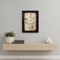 We Go Together I Black Framed Print Wall Art