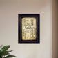Nana Says Black Framed Print Wall Art