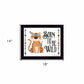 Born to be Wild 1 Black Framed Print Wall Art