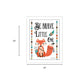 Be Brave Little One 2 White Framed Print Wall Art
