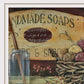 Set Of Three COUNTRY BATH White Framed Print Bathroom Wall Art
