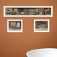 Set Of Three COUNTRY BATH White Framed Print Bathroom Wall Art