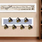 Set Of Two The Kitchen with Seven Peg Mug Rack White Framed Print Kitchen Wall Art