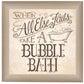 When All Else Fails 1 Brown Framed Print Bathroom Wall Art