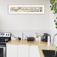 Kitchen Is The Heart of The Home White Framed Print Kitchen Wall Art