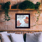Channeling Fall 3 Black Framed Print Wall Art