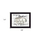 Stays at Grandmas 1 Black Framed Print Wall Art