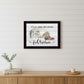 Ill be home for Christmas 1 Black Framed Print Wall Art