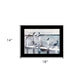 Birds on a Pier 1 Black Framed Print Kitchen Wall Art