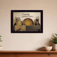Family Gather Here 1 Black Framed Print Kitchen Wall Art