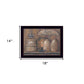 Love Abides Here Shelf 1 Black Framed Print Wall Art