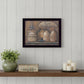 Love Abides Here Shelf 1 Black Framed Print Wall Art