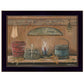 Treasures on the Shelf I 1 Black Framed Print Wall Art