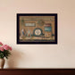Treasures on the Shelf II 1 Black Framed Print Wall Art