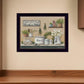 Garden Farmhouse Kitchen Black Framed Print Kitchen Wall Art