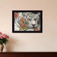 Tiger Lily 1 Black Framed Print Wall Art