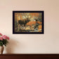 Call of the Wild 1 Black Framed Print Wall Art