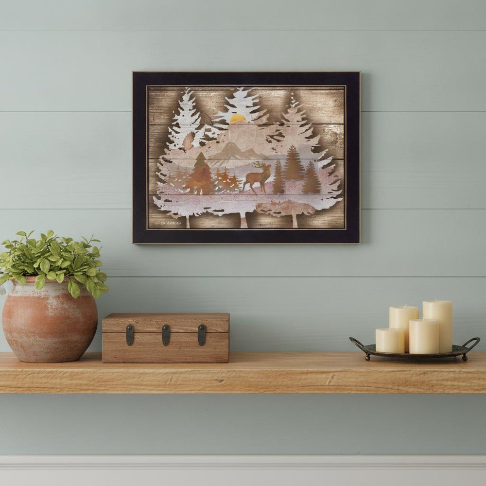 Great Outdoors I 1 Black Framed Print Wall Art