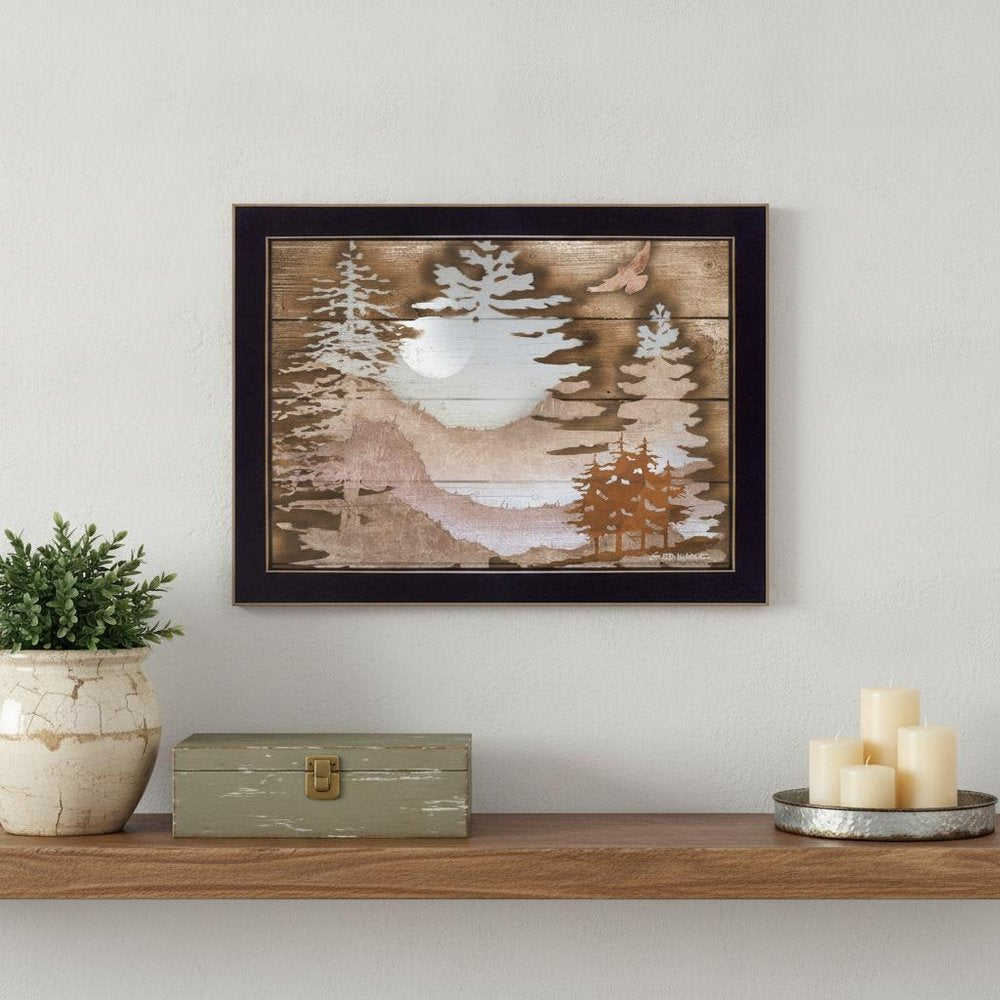 Great Outdoors II 1 Black Framed Print Wall Art