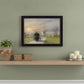 Morning Exercise 1 Black Framed Print Wall Art