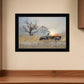 Fall Pumpkin Harvest 1 Black Framed Print Kitchen Wall Art
