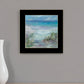 Blue Horizons Ocean View Black Framed Print Wall Art