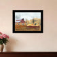 Autumn Blessings 3 Black Framed Print Wall Art