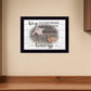 We Go Together 3 Black Framed Print Wall Art