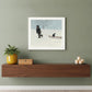 All Aboard White Framed Print Wall Art