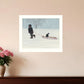 All Aboard White Framed Print Wall Art