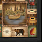 At the Lake 2 Black Framed Print Wall Art