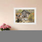 Down on the Farm I White Framed Print Wall Art