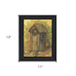 Reading Room 1 Black Framed Print Wall Art