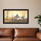 Rising Early 2 Black Framed Print Wall Art