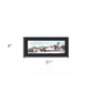 Be TRUE Black Framed Print Wall Art