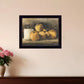 Jugs and Pumpkins 2 Black Framed Print Wall Art