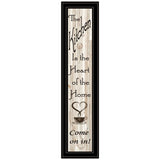 Kitchen is the Heart of the Home 18 Black Framed Wall Art
