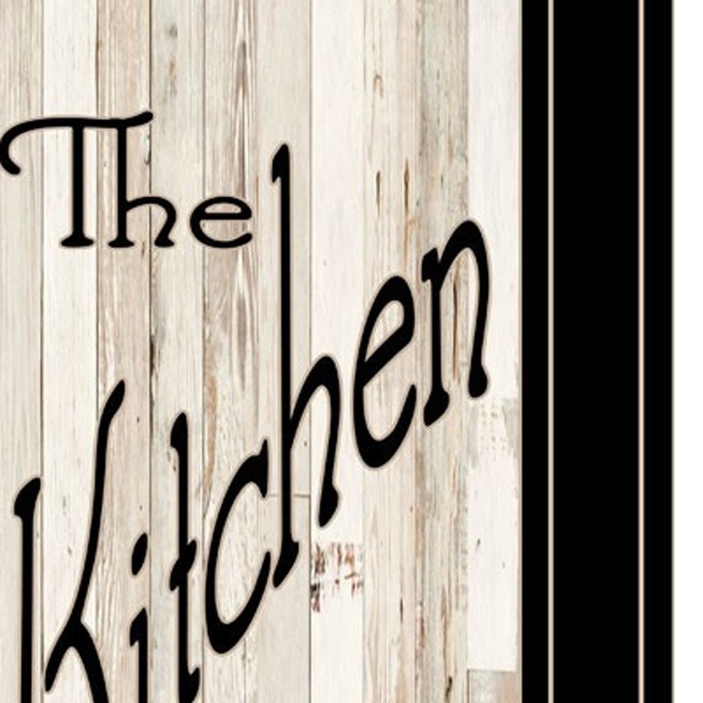 Kitchen is the Heart of the Home 18 Black Framed Wall Art