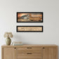 Set Of Two Together Blessed Black Framed Print Wall Art