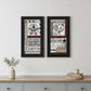Set Of Two Family Wisdom Black Framed Print Wall Art