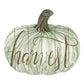 15" X 17" Brown And Green Harvest Hanging Dimensional Sculpture