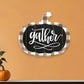 Gather Printed on a Pumpkin Unframed Print Wall Art