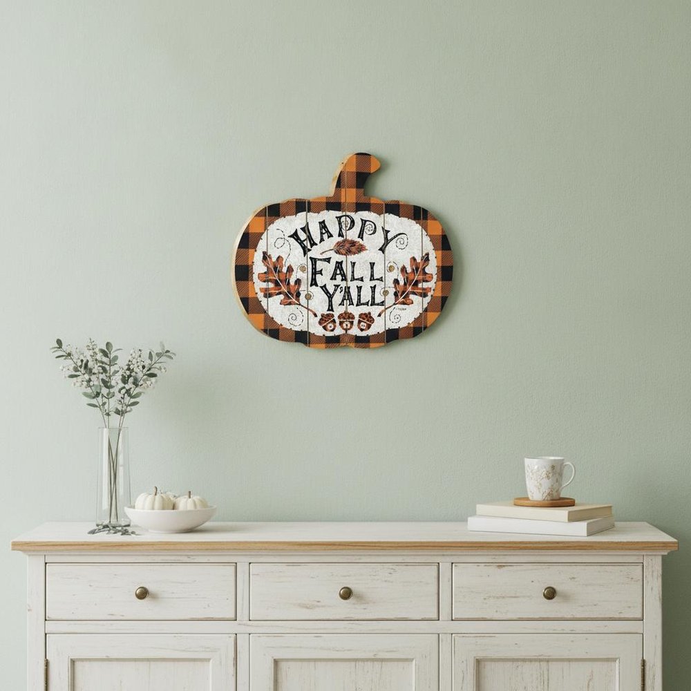 Happy Fall YAll Unframed Print Wall Art