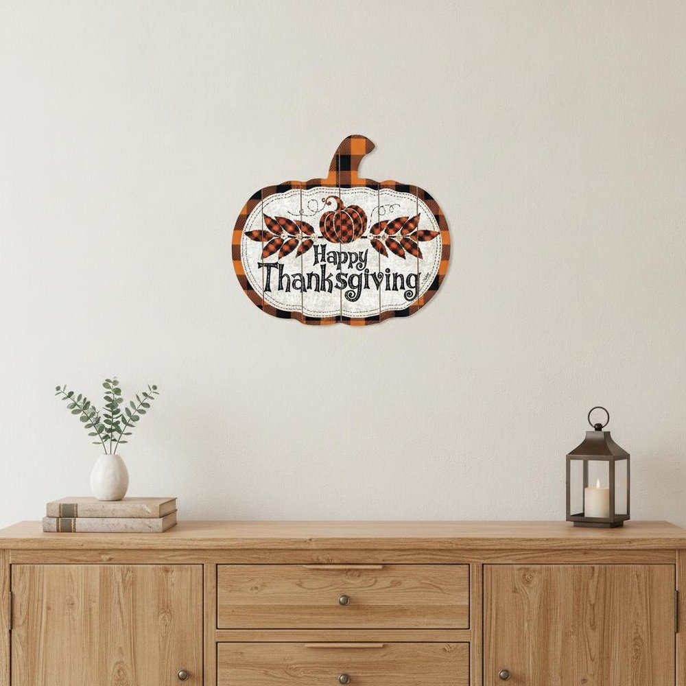 Happy Thanksgiving Unframed Print Wall Art