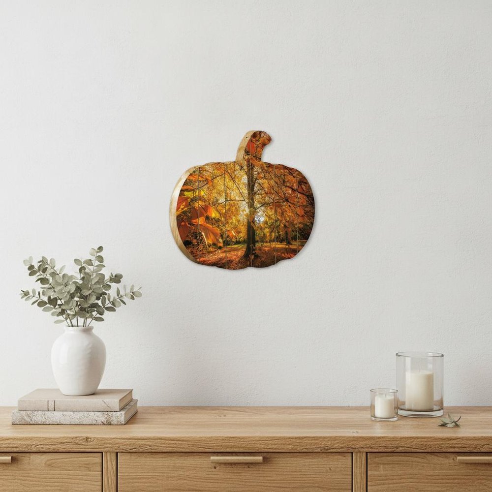 Autumn Leaves Unframed Print Wall Art