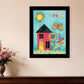 No Place Like Home 3 Black Framed Print Wall Art