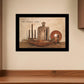 A Simple Life 2 Black Framed Print Wall Art