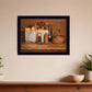 Gathering The Harvest 1 Black Framed Print Kitchen Wall Art