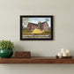 Farm Life 1 Black Framed Print Wall Art