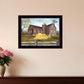 Farm Life 1 Black Framed Print Wall Art